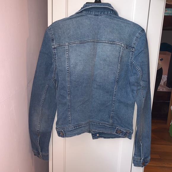flexible denim jacket - Picture 2 of 2